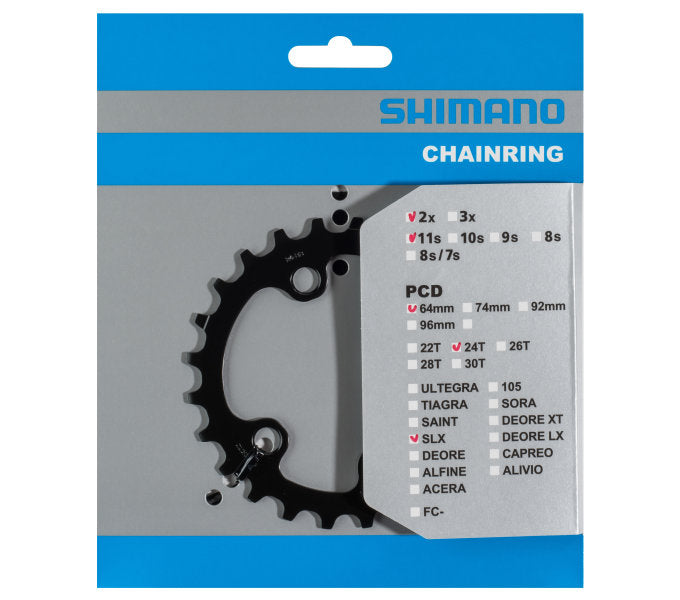 Shimano kettingblad SLX 11V 24T Y1VG24000 M7000