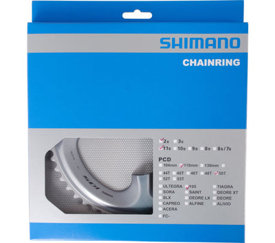 Shimano kettingblad 50t 105 fc-r7000 - zilver