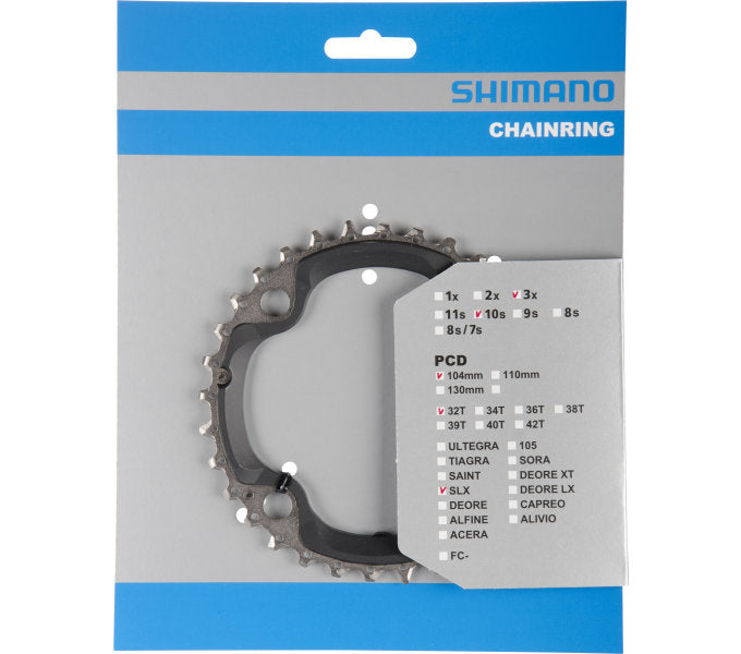 Shimano kettingblad 32T SLX steek 104 Y1N998050 10V