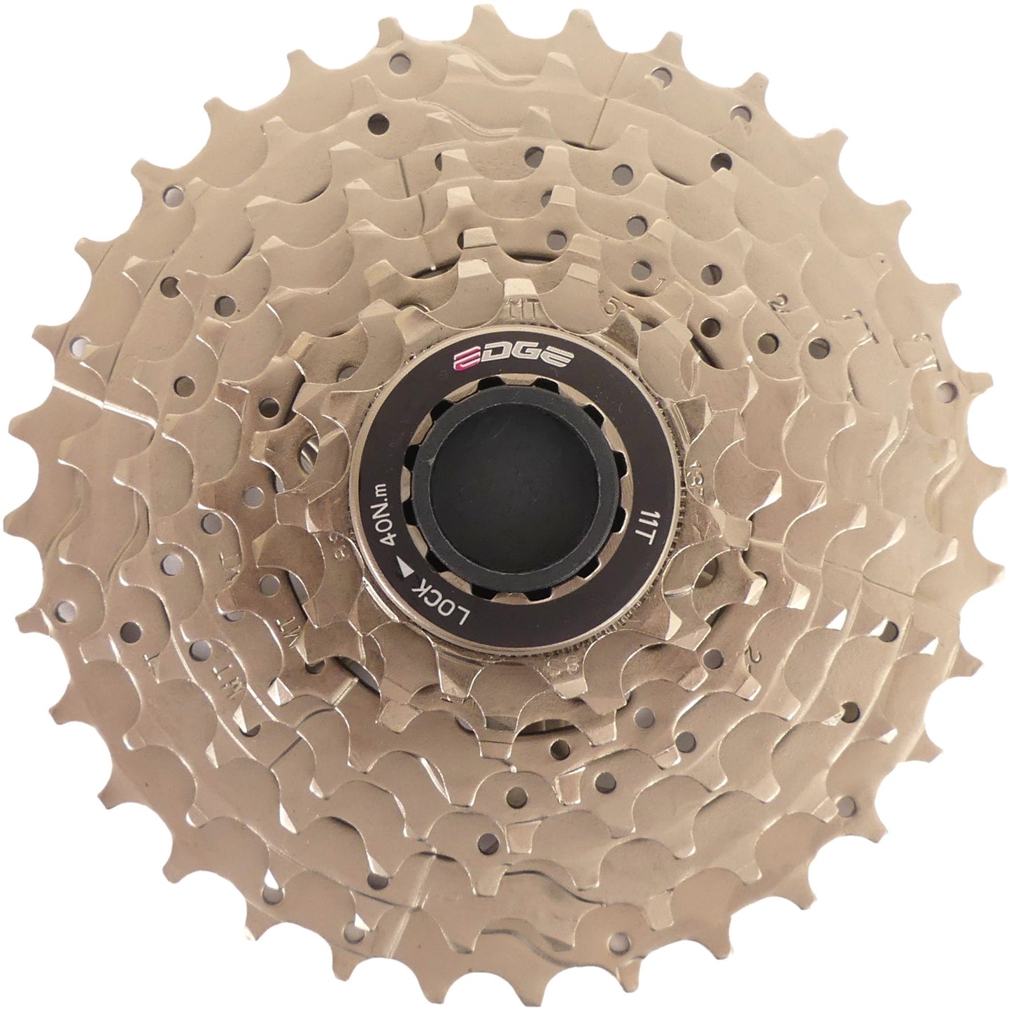 Edge cassette 8 speed cs-m5008 11-32t - zilver