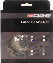 Edge cassette 9 speed cs-m5009 11-32t - zilver - afbeelding 1