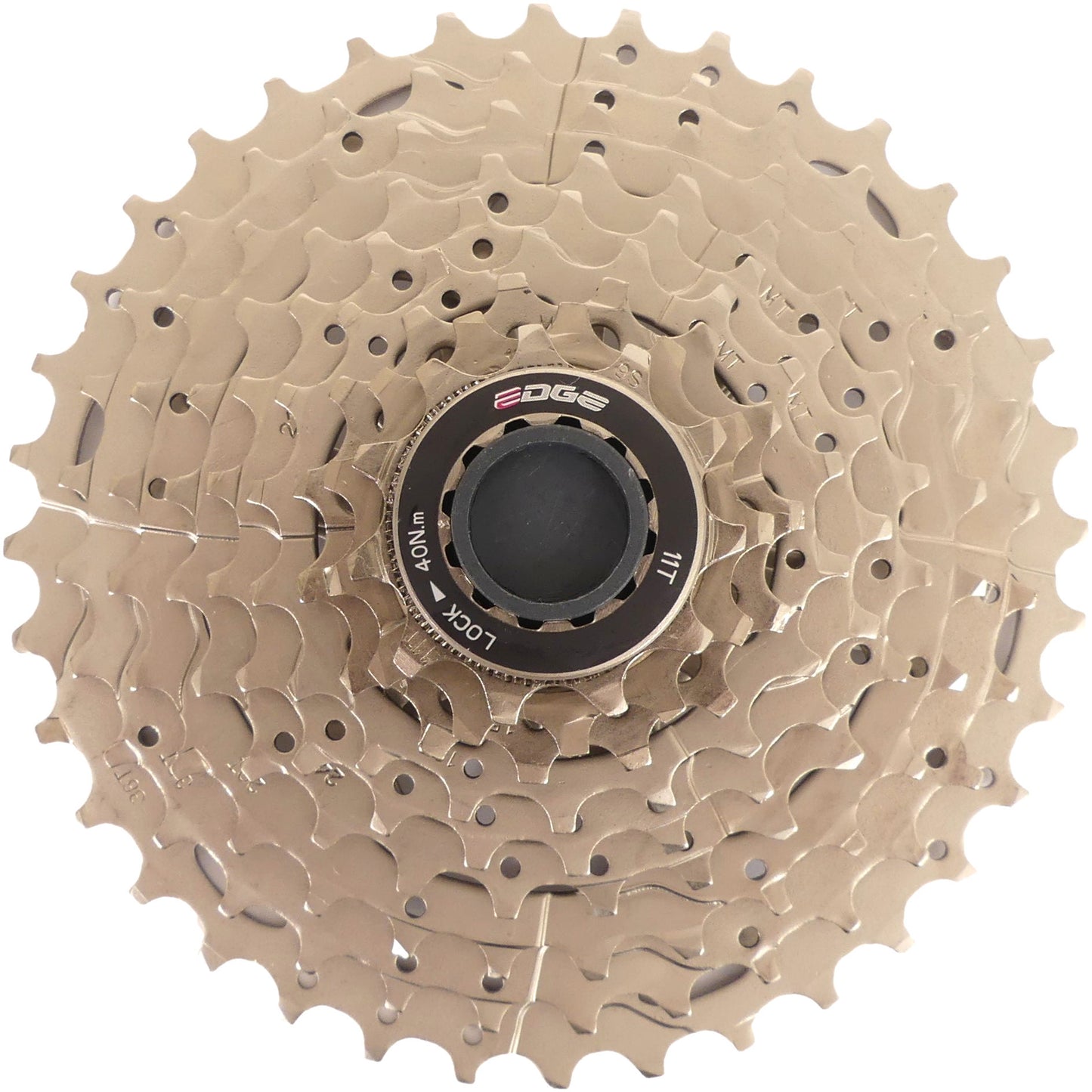 Edge cassette 9 speed cs-m5009 11-36t - zilver
