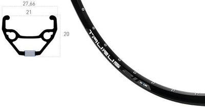 Ryde felge taurus 21 rims taurus 21 21-559 36l sw