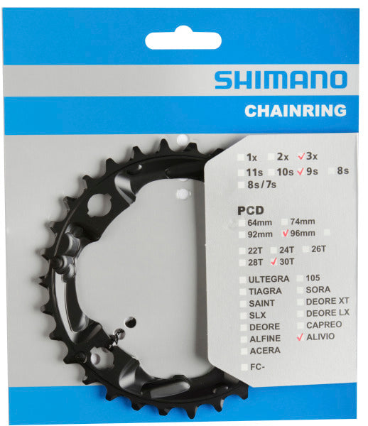 Shimano kettingblad Alivio 96mm FCN4000 30T