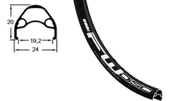 Rodi cycling felge fw disc rodi rims fw disc 19-622 sw 36l