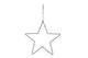Naturel collections ster hangend metaal 38cm ideaal voor workshops