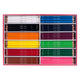 Bruynzeel triple kleurpotlodenset, 12x12 kleuren