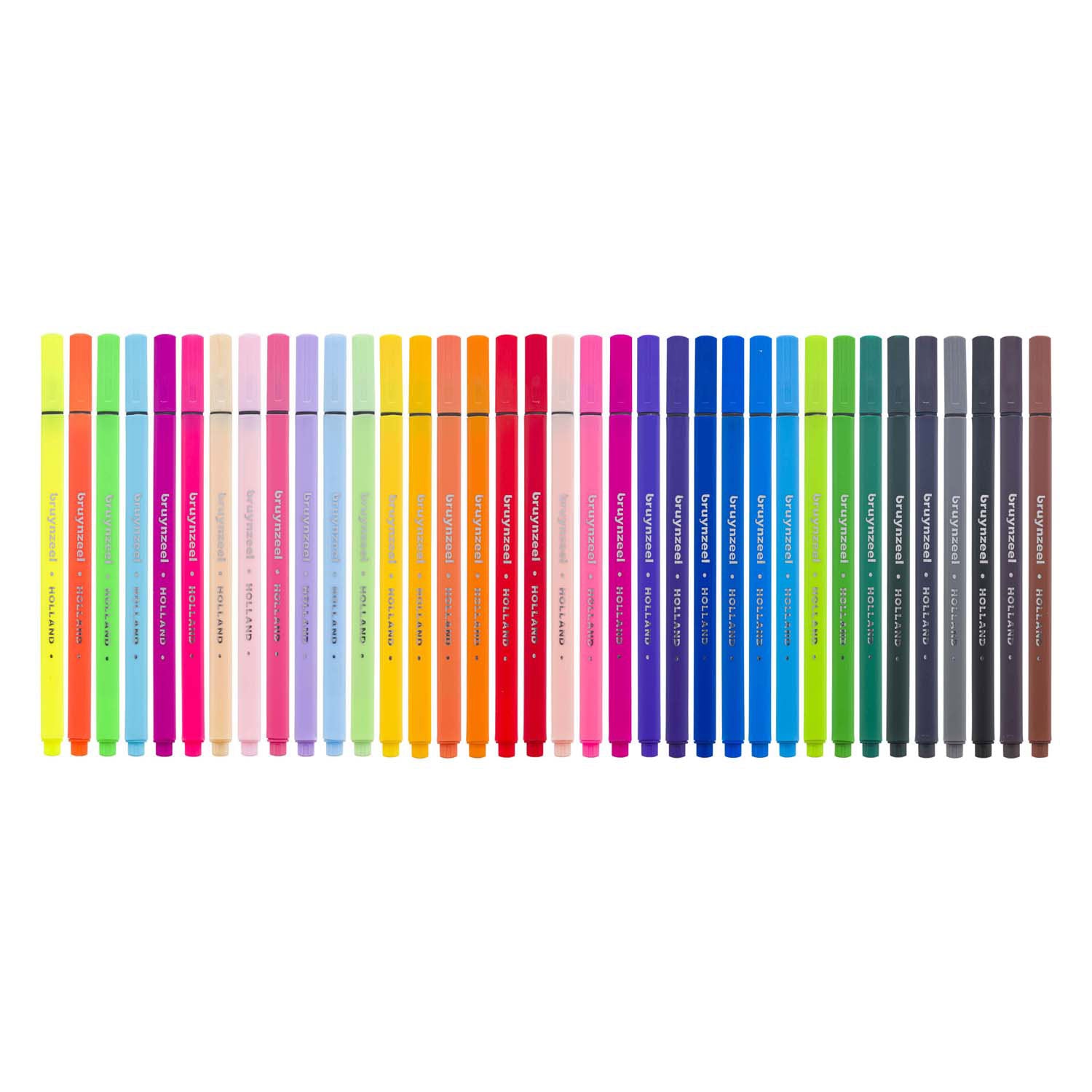 Bruynzeel fineliner set 36 kleuren