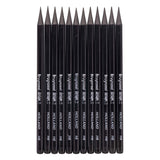 Bruynzeel design graphite hb grafietstift - 12st. - afbeelding 1