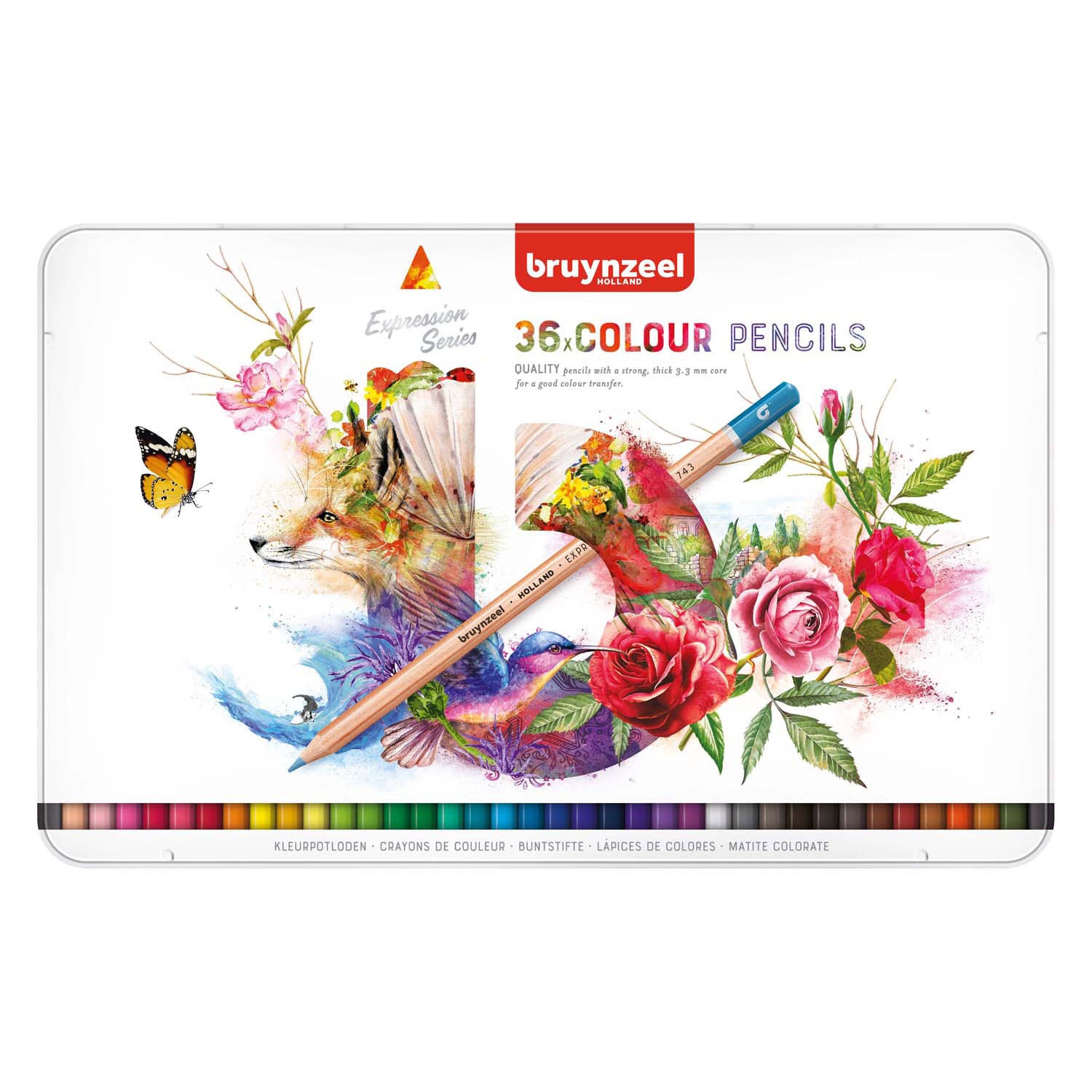Bruynzeel kleurpotloden 36st expression