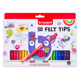 Bruynzeel viltstiften set | 50 kleuren - afbeelding 2