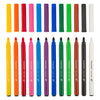 Bruynzeel super point viltstiftenset, 12 kleuren