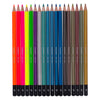 Bruynzeel kleurpotloden blik metallic neon, 18 kleuren