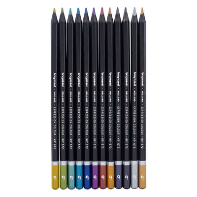 Bruynzeel expression kleurpotloden metallic tinten blik 12
