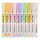 Bruynzeel ecoline brush pen set pastel, 10 kleuren