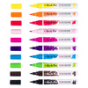 Bruynzeel ecoline brush pen set helder, 10 kleuren