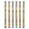 Sakura pigma micron 05 etui met 6 basic kleuren
