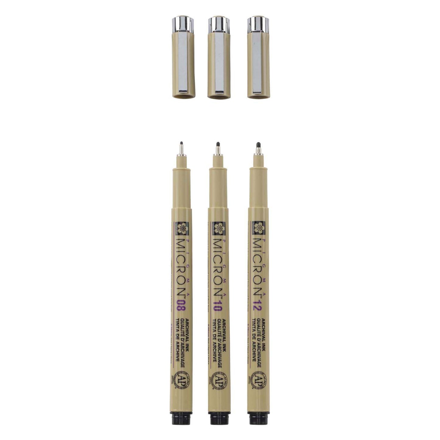 Sakura pigma micron etui 3 fineliners zwart 08-10-12 breed