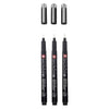 Sakura pigma micron black edition set en gratis etui, 3st