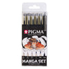 Sakura unieke manga-collectie van 6 pigma micron
