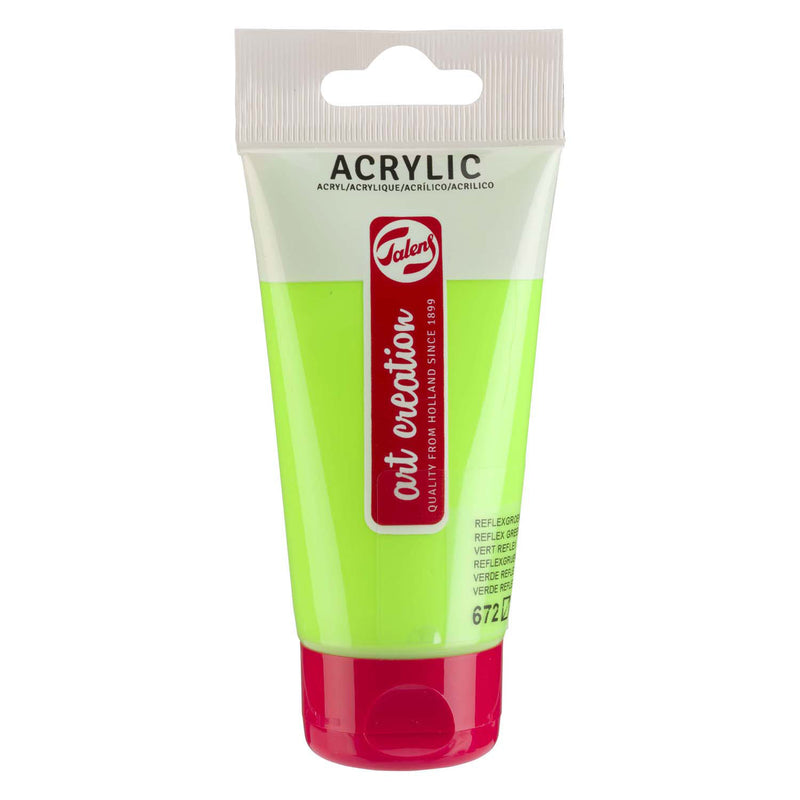 Talens art creation acrylverf tube 75ml reflexgroen 672