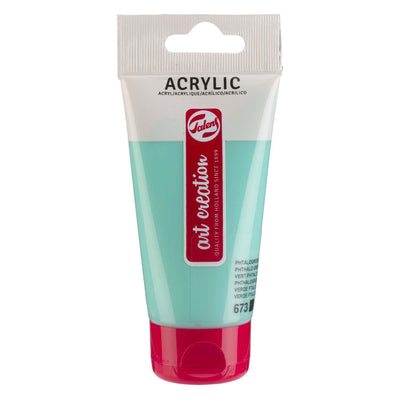 Talens art creation acrylverf tube 75ml phtalogroen licht