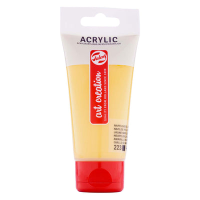 Talens art creation acrylverf tube 75ml napelsgeel donk 223