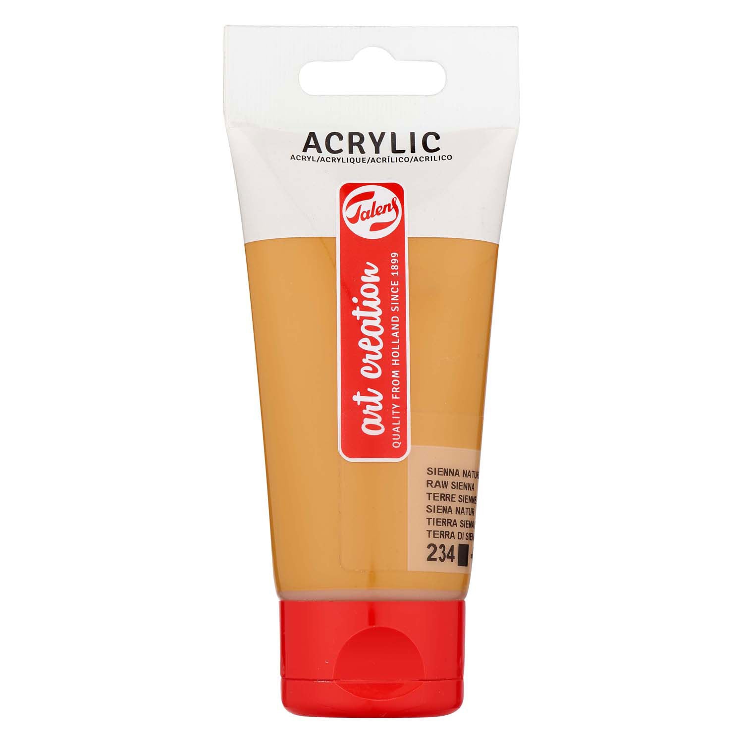 Talens art creation acrylverf tube 75ml sienna naturel 234