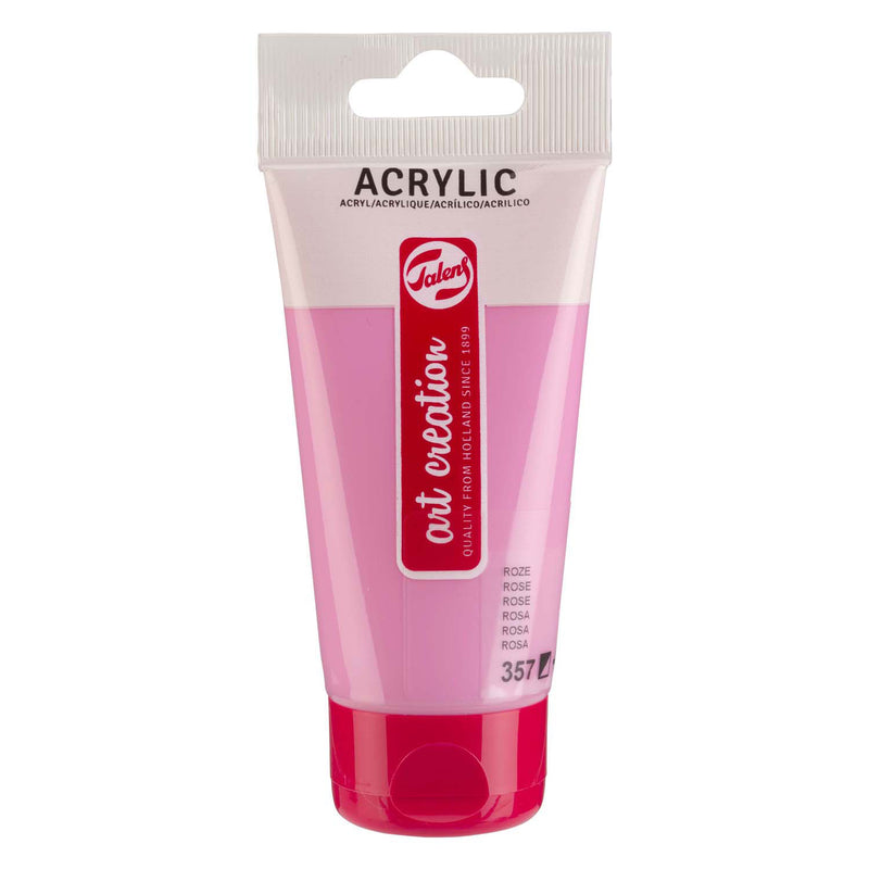 Talens art creation acrylverf tube 75ml roze 357