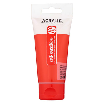 Talens art creation acrylverf tube 75ml naftolrood middel