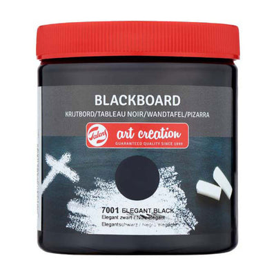 Talens art creation krijtbord pot 250ml elegant zwart 7001