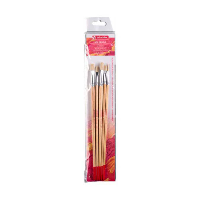 Talens art creation penselen set varkenshaar 5 mix