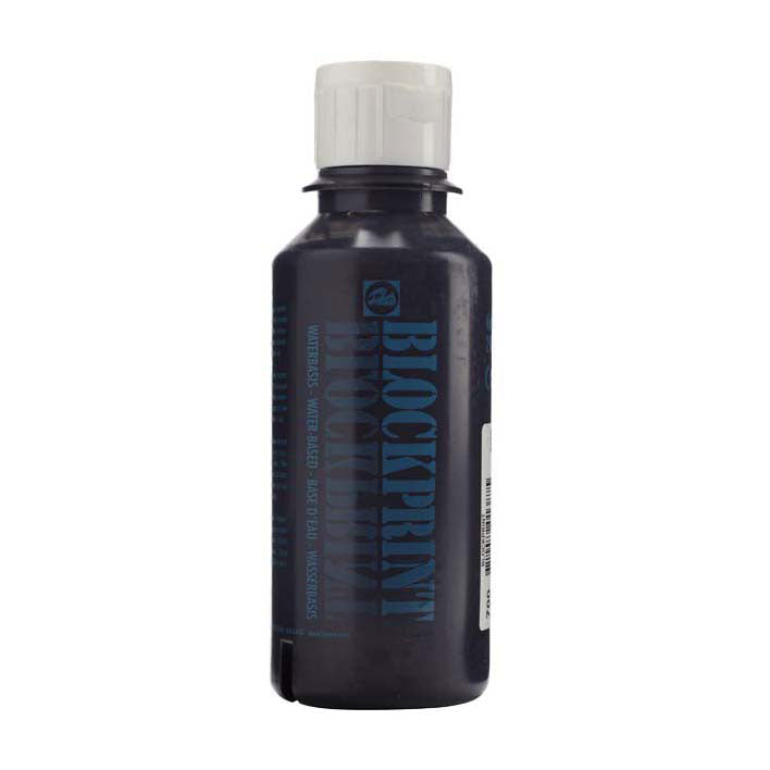 Talens blockprint fles 250ml zwart 700