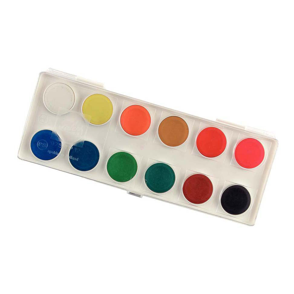 Talens dekkende aquarelverf set 975tp12