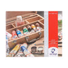 Bruynzeel van gogh acrylverf in kist basic met 10 kleuren 40ml