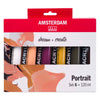 Amsterdam standard series acrylverf portret set | 6 x 120 ml