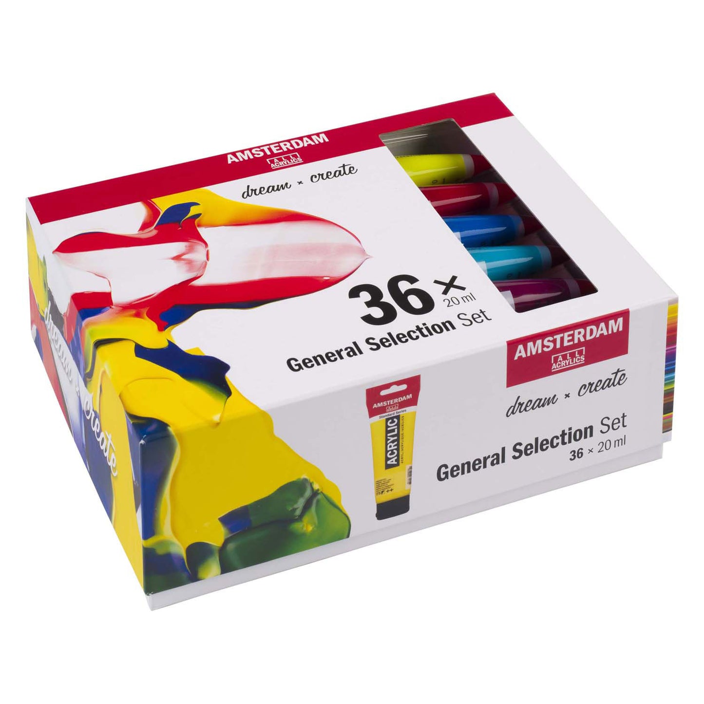 Amsterdam standard series acrylverf algemene selectie set | 36 × 20 ml