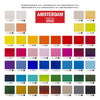 Bruynzeel amsterdam standard series acrylverf algemene selectie set 20ml, 48dlg.