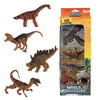 Toi-toys world of dinosaurs dinosaurussen, 4st.