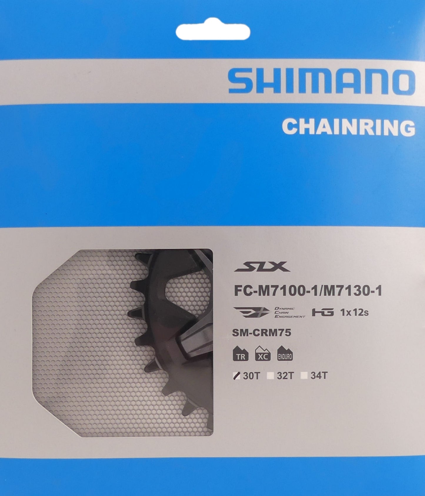 Shimano kettingblad SLX 30T enkel blad FC-M7100-1