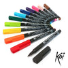 Sakura koi coloring brush pen set | 12 kleuren
