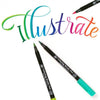 Sakura koi coloring brush pen set | 12 kleuren