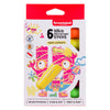 Bruynzeel plakkaatverf sticks set neon | 6 kleuren