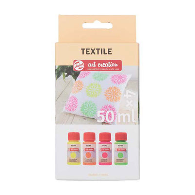 Talens art creation textielverf neon 4x50ml