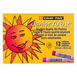 Sakura cray-pas junior artist oliepastels set, 12st. - afbeelding 1