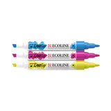 Talens ecoline duotip markers primaire set, 3dlg. - afbeelding 1