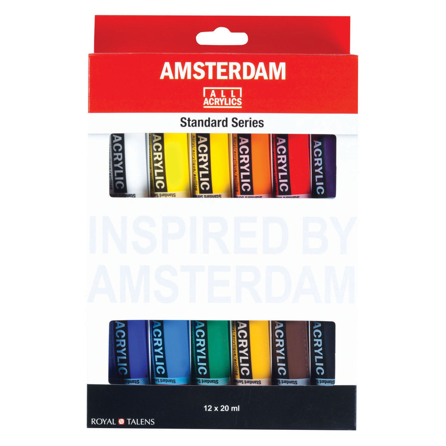 Amsterdam standard series acrylverf algemene selectie set | 12 × 20 ml