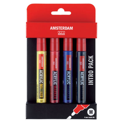 Amsterdam acryl marker basisset, 4dlg.