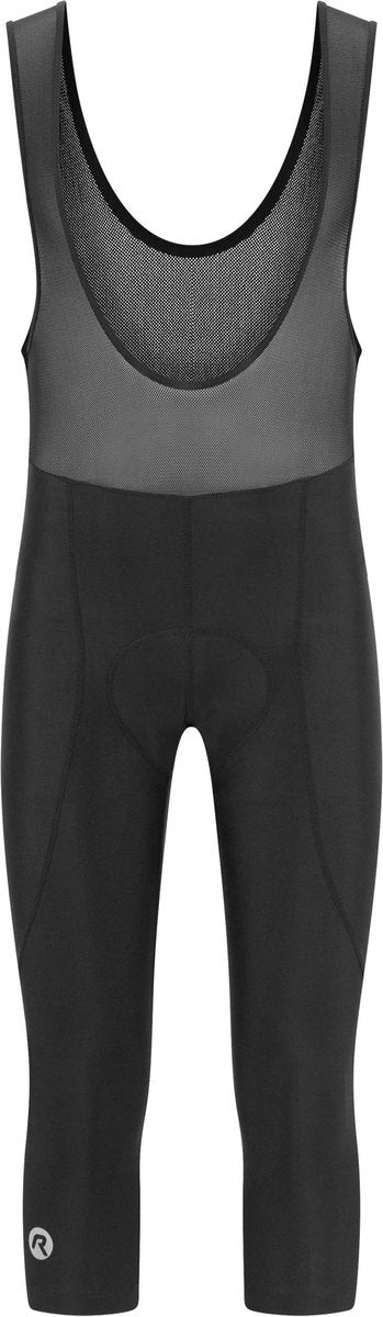 Rogelli core heren driekwart fietsbroek - zeem - bretels - zwart