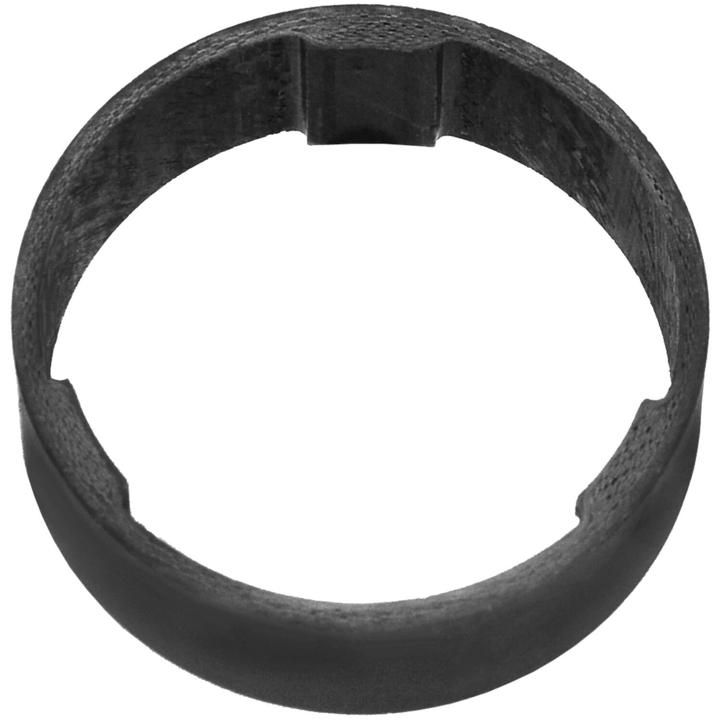 Trivio - spacer 10mm 1-1 8 carbon ud matte - 5 stuks